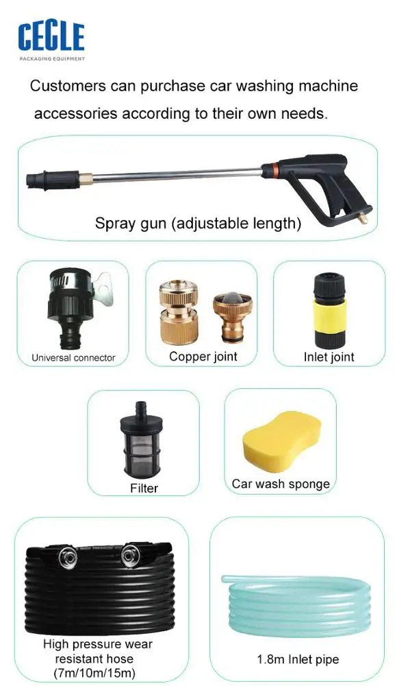 Бытовая портативная Автомойка высокого давления 70