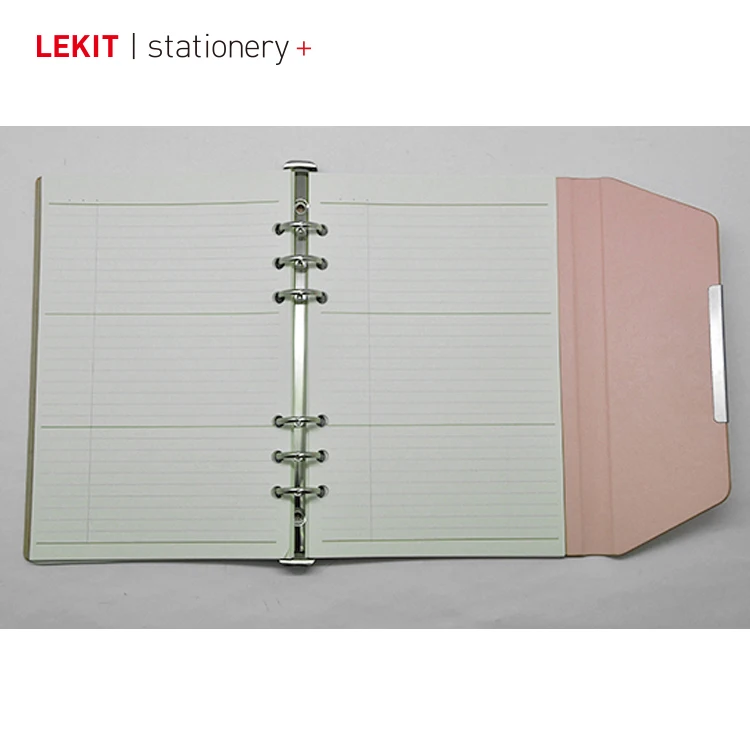 B5 Looseleaf Thin Leather Ring Binder 3 Ring 6 Ring Buy B5 Ring