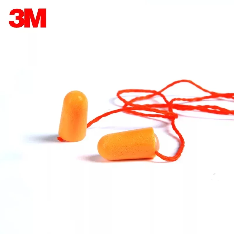 3M 1110 Foam Earplugs Corded