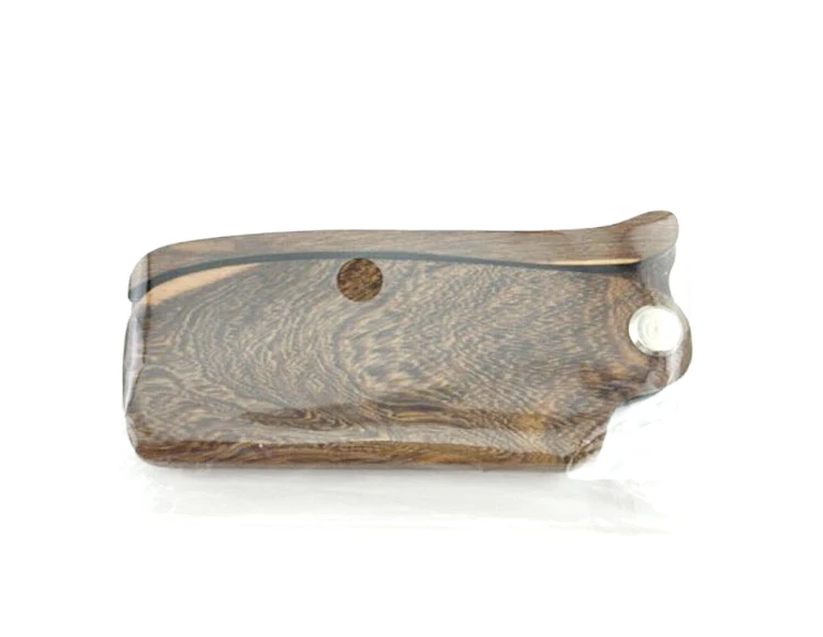 QS Brand Popular Private Label Mini Sandalwood Pocket Switch Blade Folding Wooden Beard Comb