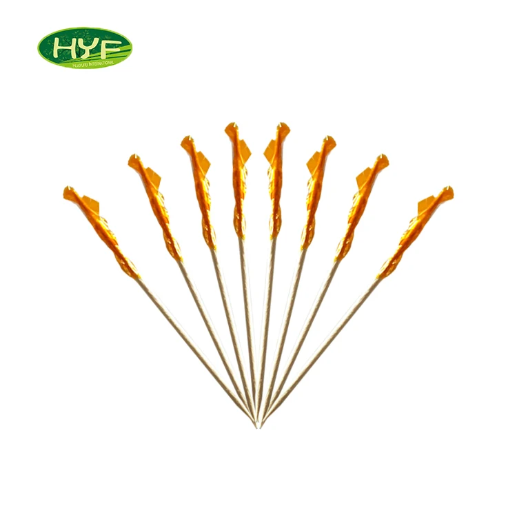 Environment Friendly One-Off Sword Wooden Flat Toothpicks
