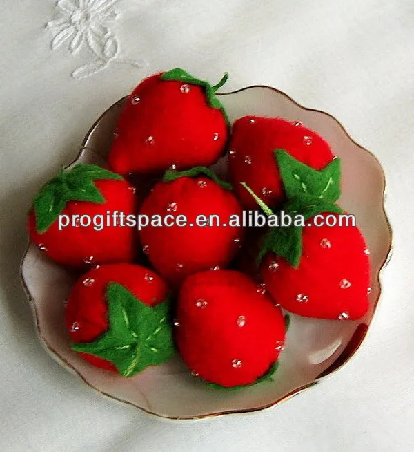 
Высокое качество, новинка, необычная, изготовленная на заказ, фетровая, фруктовая, ананас, клубника, модель, витрина, игрушка, производитель в Китае 