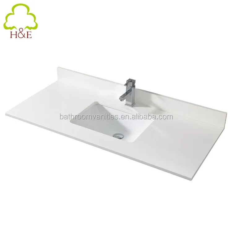 Flexible Edging Cheap White Sparkle Quartz Vanity Top One Piece Vanity Top Bathroom Sink Vanity Top With Undermount Sink Buy 60 Inch Vanity Top Bathroom Vanity Tops Marble Vanity Top Product On Alibaba Com