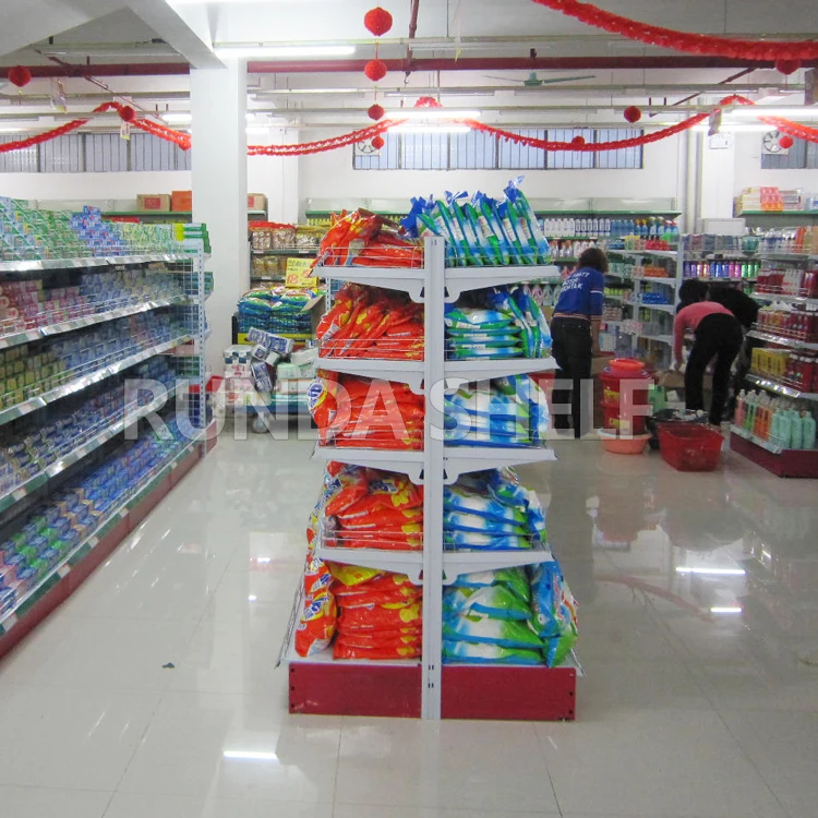 Shelf Edging Supermarket Rice Arrow Display Rack