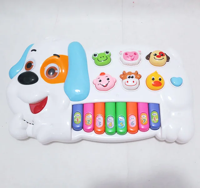 
Клавиатура с животными, игрушки для детей, электрическое музыкальное освещение, детские игры, рекламные электронные предметы 