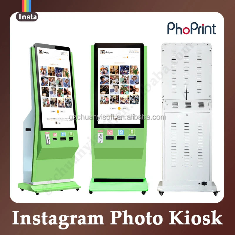 Хорошо продаются во всем мире 42 дюймов сенсорных экранов Photo Booth с жк-дисплеем