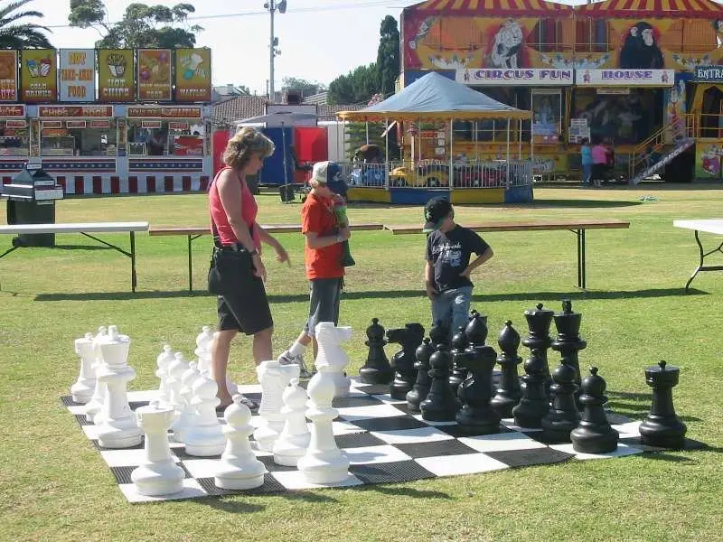 Large Granite Chess Pieces Large