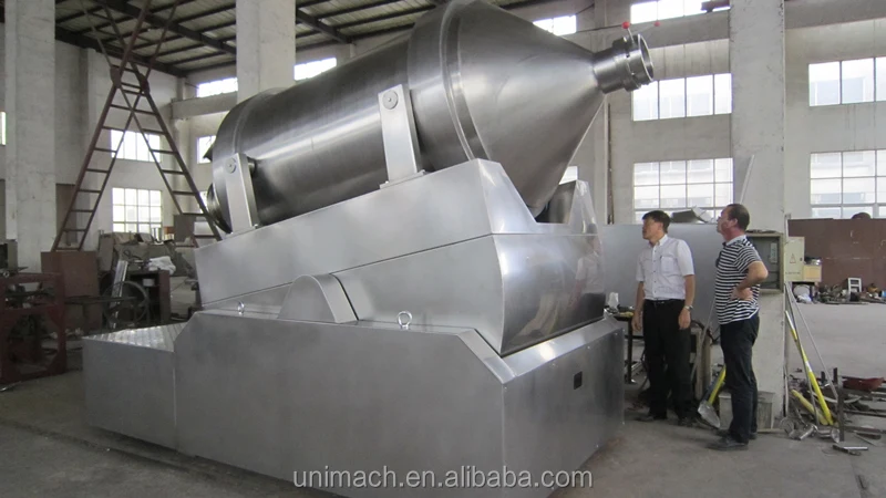 
Большой объем вращающийся барабан двухразмерный миксер смешивающая машина блендер удобрение Миксер с сушилкой 