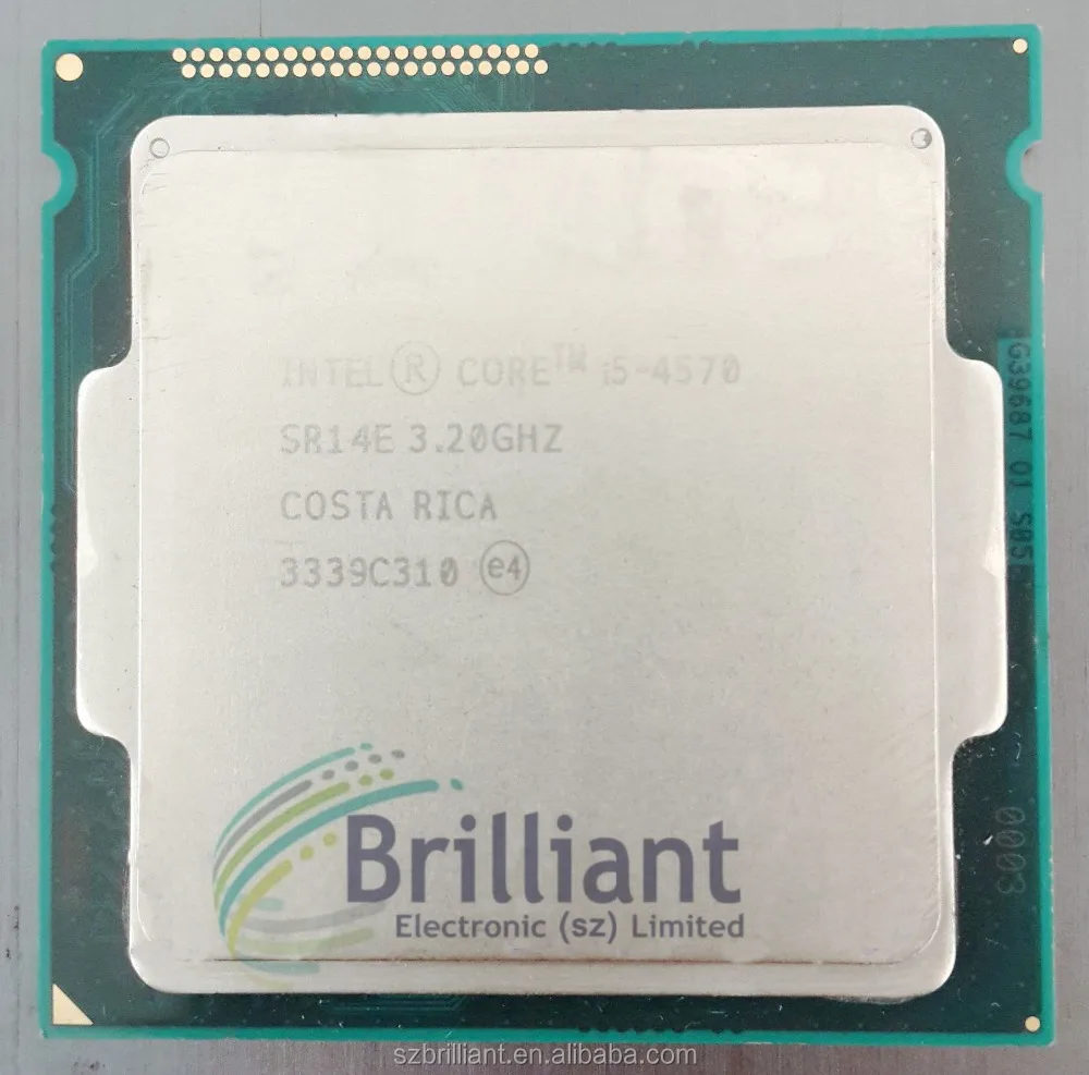 For Intel Core Cpu I5 4570 Cpu Processor 6m Cache 3 Ghz Sr14e Lga1150 Buy Desktop Computer Without Cpu Xeon E5 V3 Lga 1155 Product On Alibaba Com