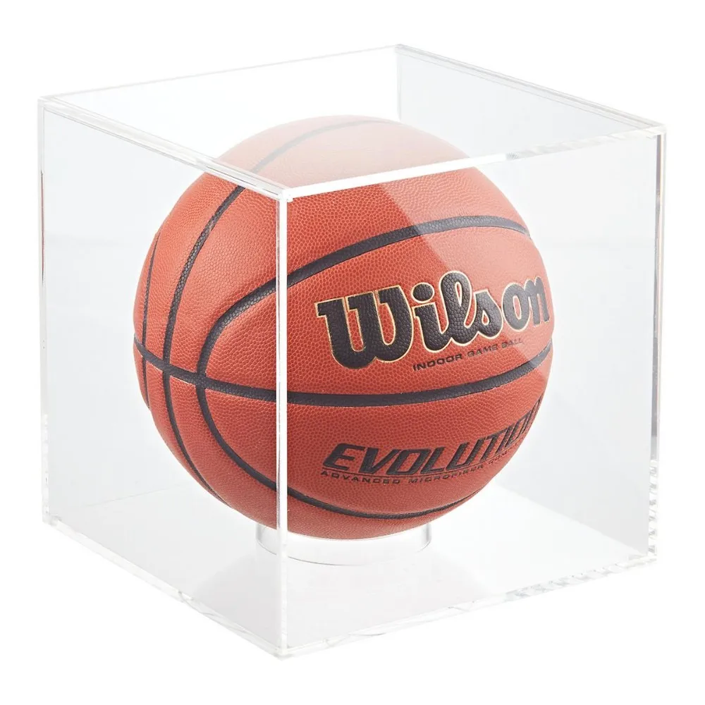 Clear Acrylic Basketball Display Box Toy Display Case With Uv Protection Buy Basketball