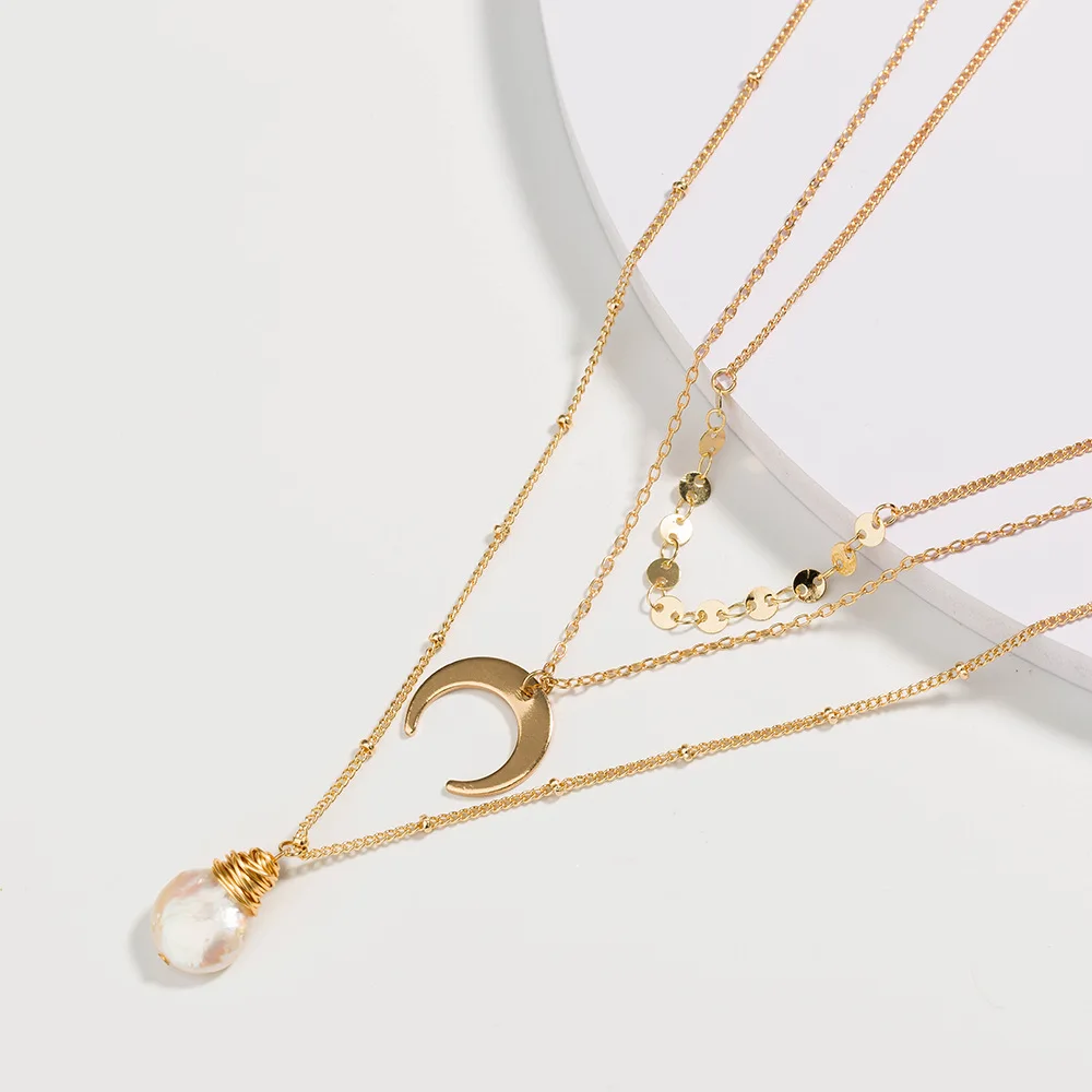 Exquisite Thin Layered Sequins 18k Gold 