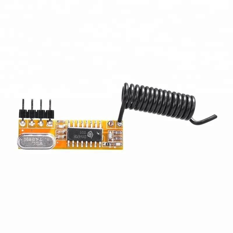 YET205B Shutter Roll Universal Garage Door 433 Remote Controller Wireless Transmitter and Receiver Module
