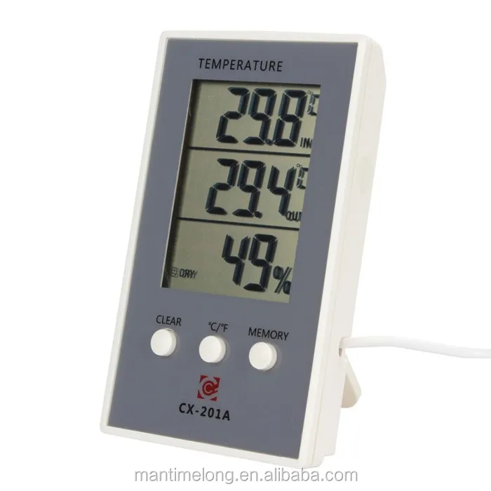 Wired Indoor and Outdoor Thermometer