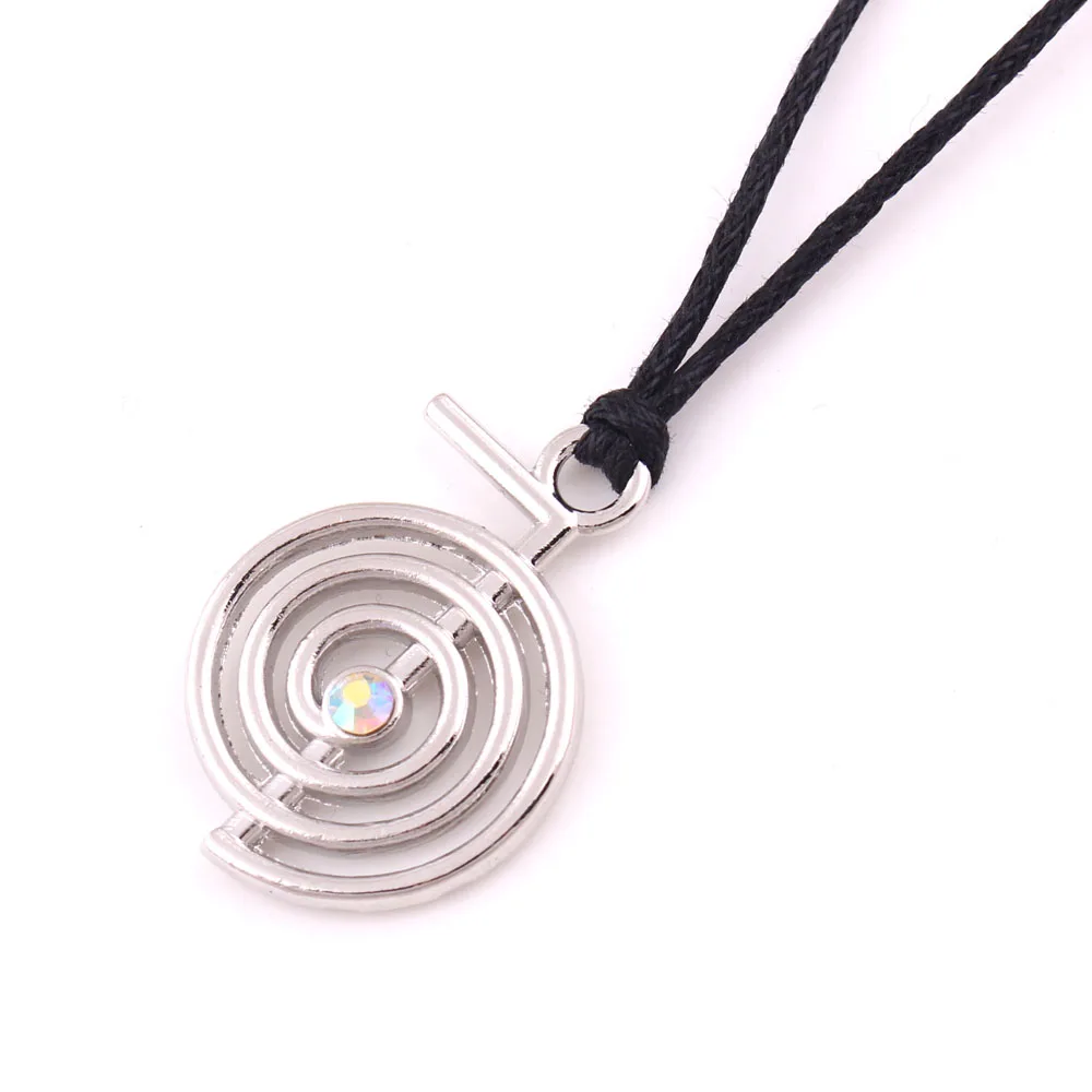 Collana Cho Ku Rei Con Ciondolo Amuleto E 7 Chakra – Argento Placcato, Cordino Regolabile, Reiki