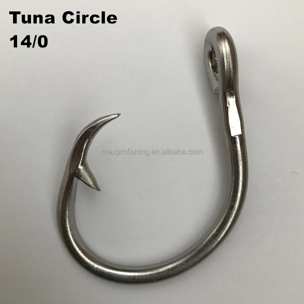 Stainless Steel Commercial Longline Fishing Tuna Circle Hook