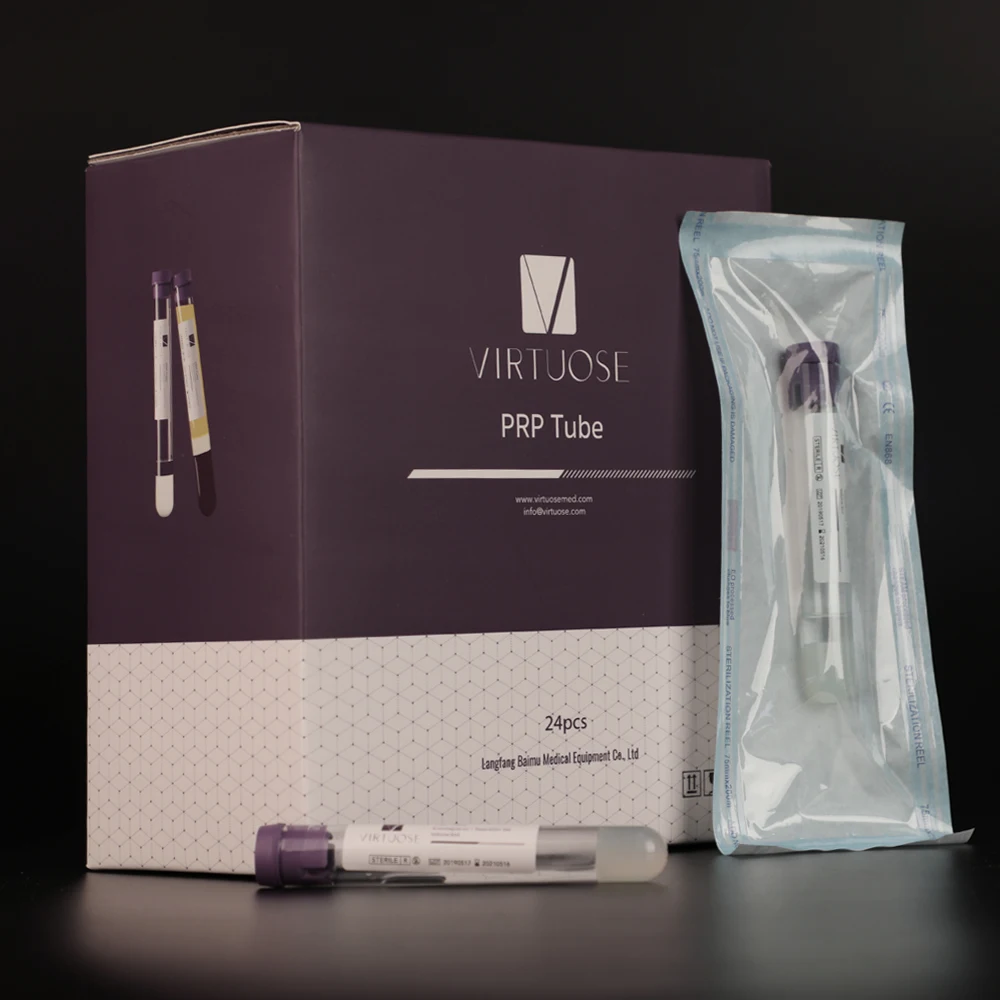 
Плазменная PRP трубка для богатых тромбоцитов с гелем ACD для лечения выпадения волос 