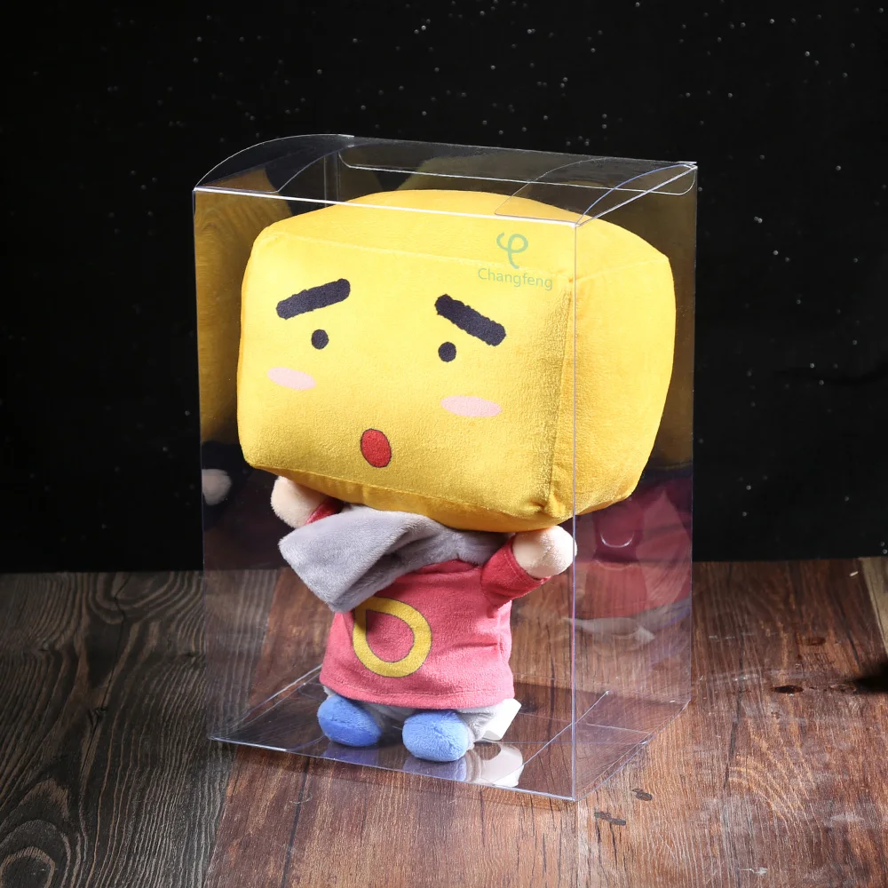 a05 clear plastic transparent doll packaging box wholesale