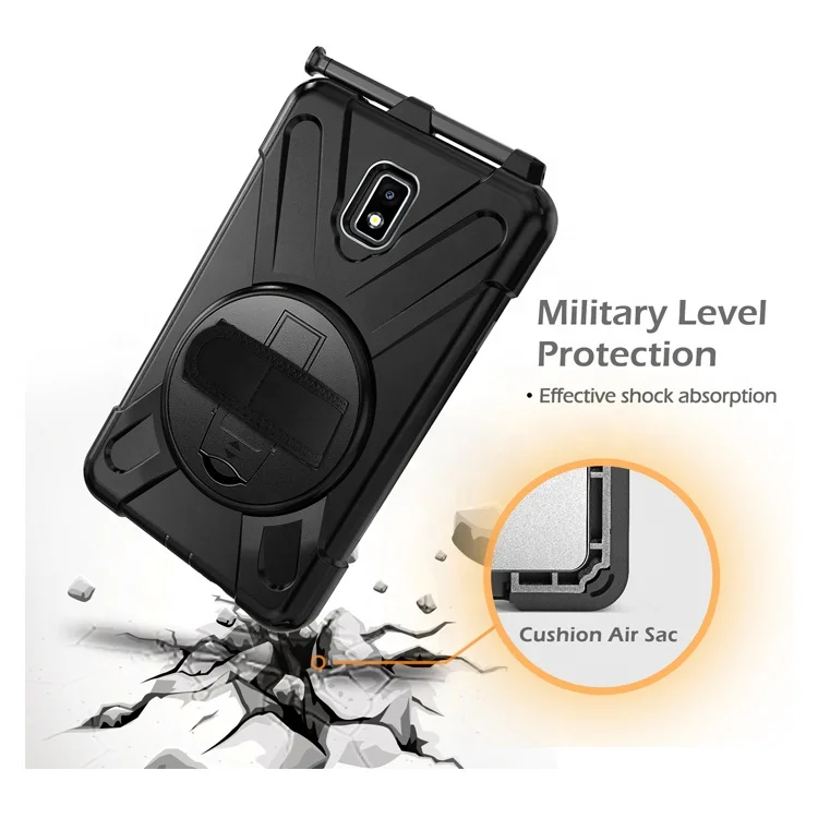 Детский чехол для планшета с ручкой, взрывозащищенный чехол для Samsung Tab A 10,1 10,5 Active 2 8,0 T390 T385 S5E T590 T830 T515 T387