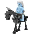 Skeleton White Walker White Black Horse Game of Thrones Mini Ice and Fire Series Lepin Building