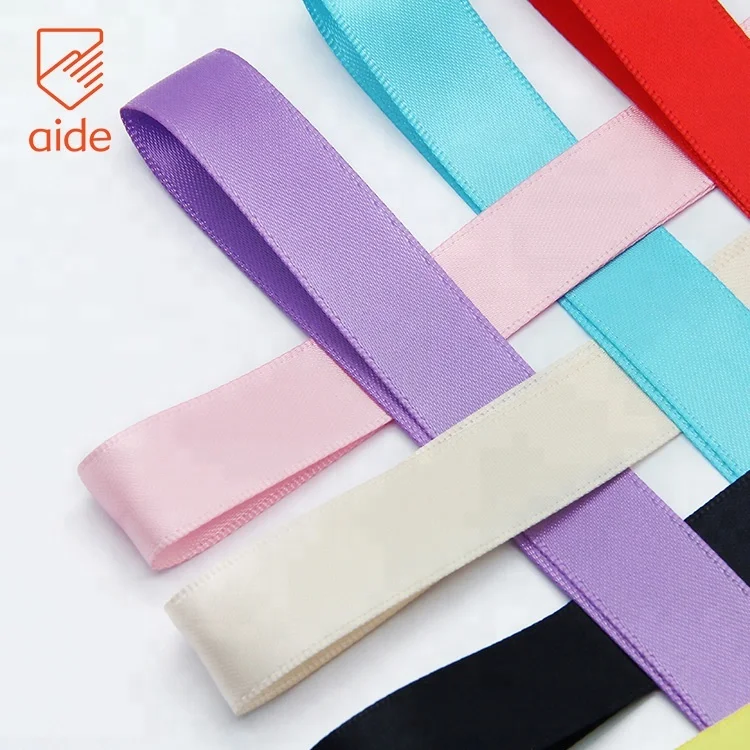 Party Custom Bracelet Soild Color Woven Wristbands Fabric Wristband Satin Ribbon Wristbands With Plastic Lock