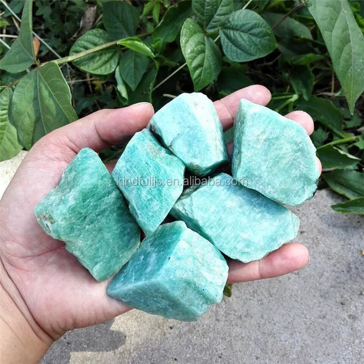 Wholesale Natural Green Amazonite Raw Amazon Stone Mineral Buy Green Amazonite Amazon Stone Quartz Raw Rough Cheap Stone Crystal Mineral Unpolished Product On Alibaba Com