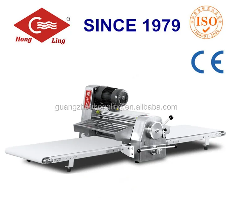 Manual dough sheeter - QS-520BT - Guangzhou Hongling Electric Heating  Equipment