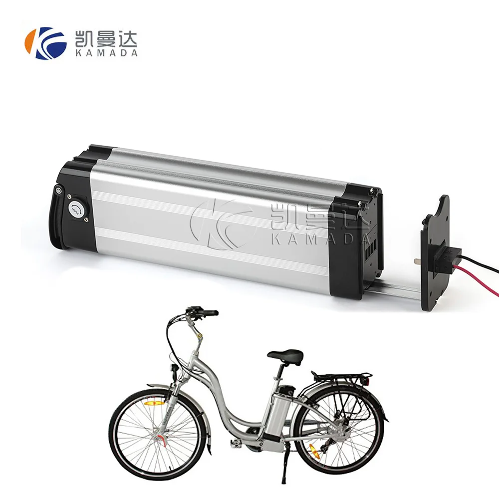 siver fish battery 36 volt lithium ion battery for electric bicycle