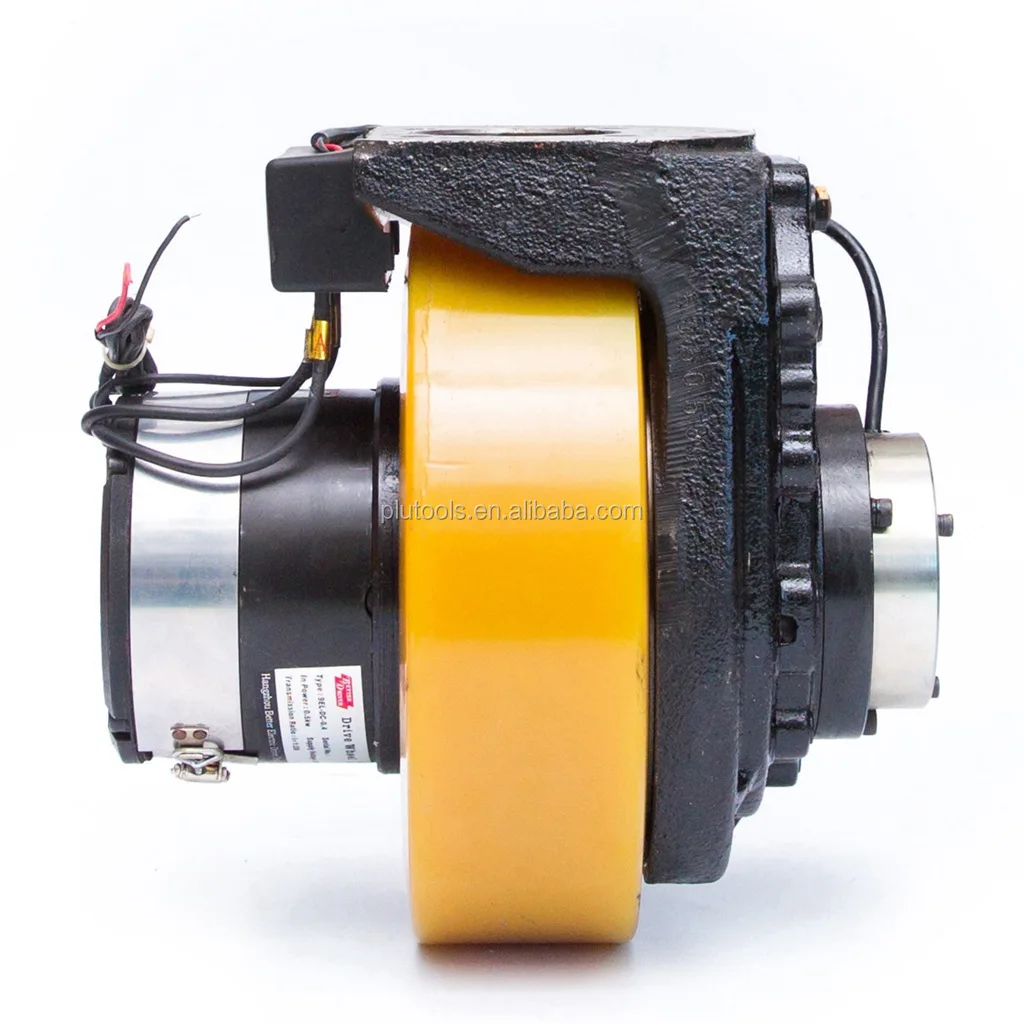 Plutools AC 24V 1500W Horizontal AGV Wheel 1100kg Load Capacity Differential Drive System