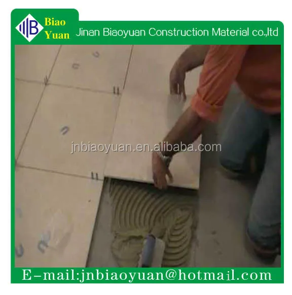 white tile glue for clay tile