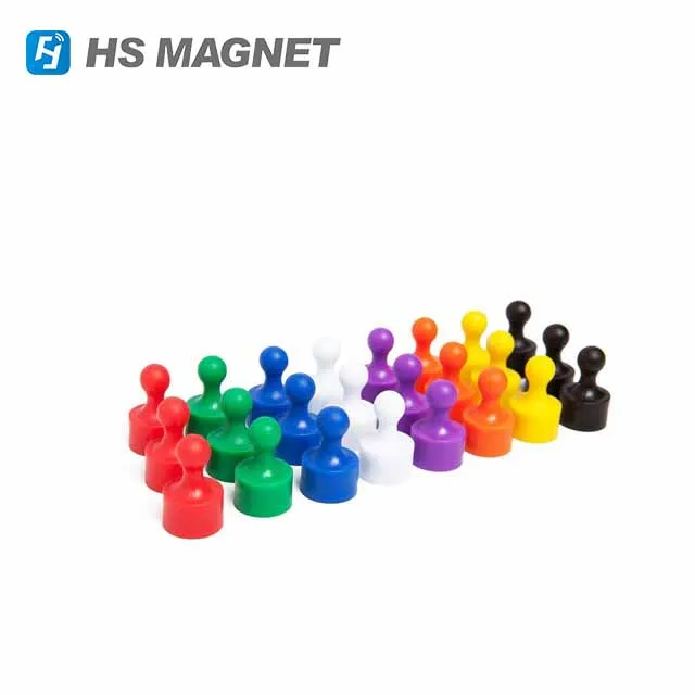 HS Magnetics пуш-ап магниты 60 шт разные цвета Магнитный съемник для жестких бирок для электронного отслеживания товара, шпильки