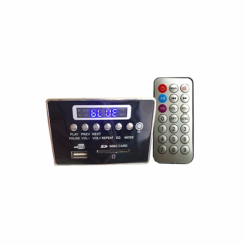 Radio Usb Module 12V Bluetooth Radio Module Kit – USB/SD/FM/MP3 Decoder Board with IR ...