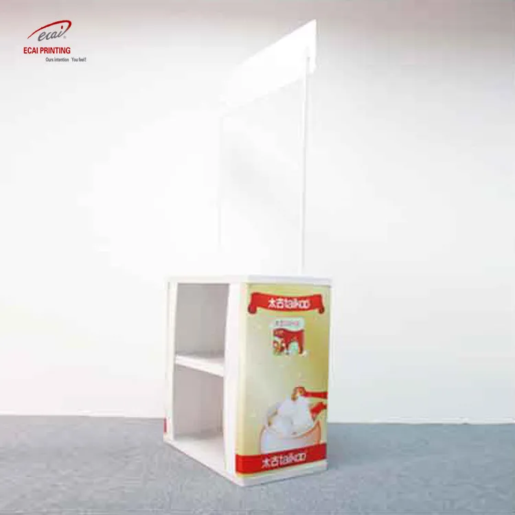 Высококачественная портативная пластиковая витрина, стол, Рекламная стойка для маркетинговой рекламы