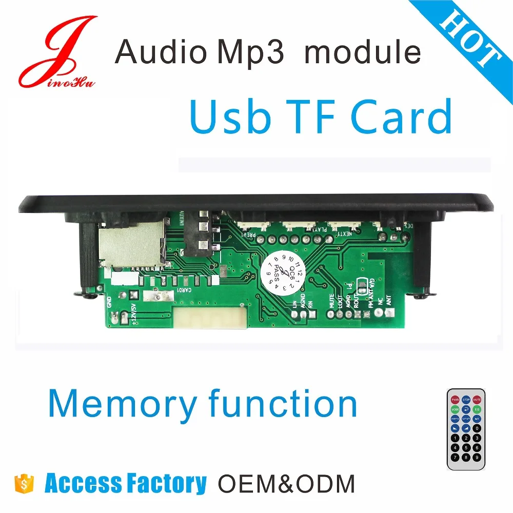 Лидер продаж FM MP3 плеер Bluetooth модуль с динамик