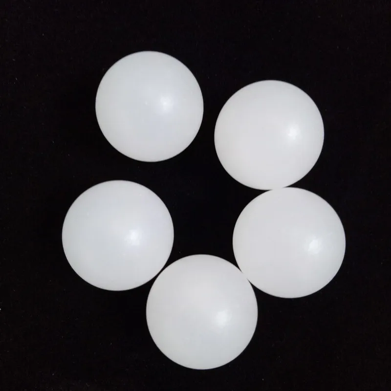 Free Shipping 19mm Hard Solid Polypropylene PP Plastic Balls Injection Modling Type