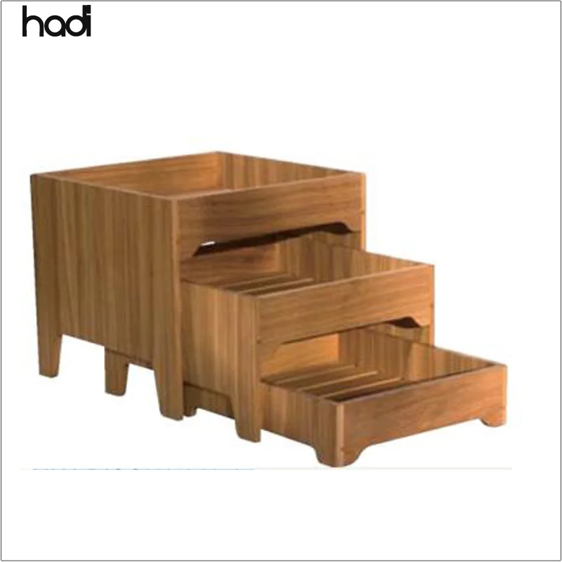 Etagère APS PERFECTO LARGE - 2 Supporti In Metallo E 2 Tavole In Legno Di Quercia, Cm 80x40,5x23
