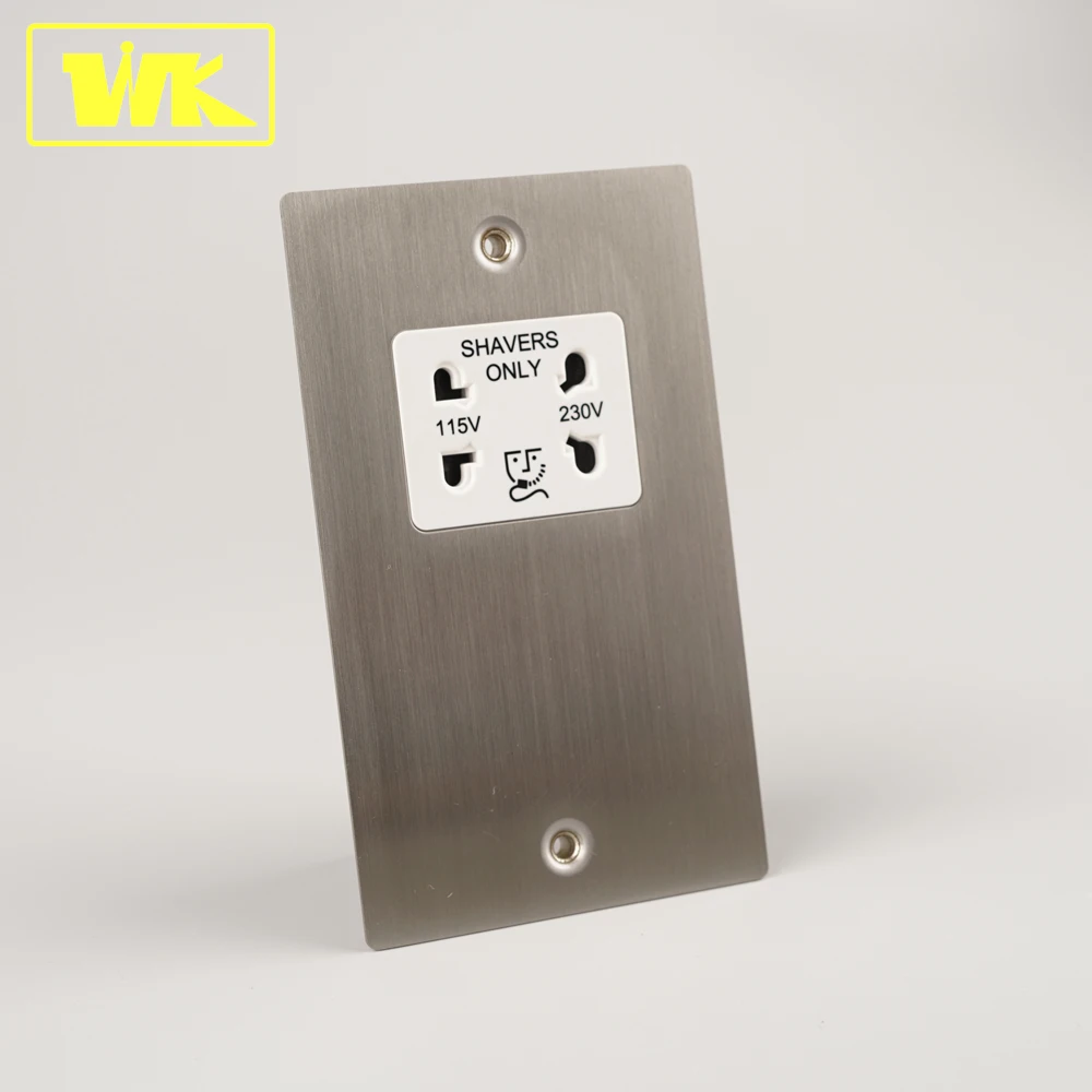 13a Bs Standard Convex Uk Hotel Wall Electrical Bathroom Shaver Socket Buy Bs Standard Hotel