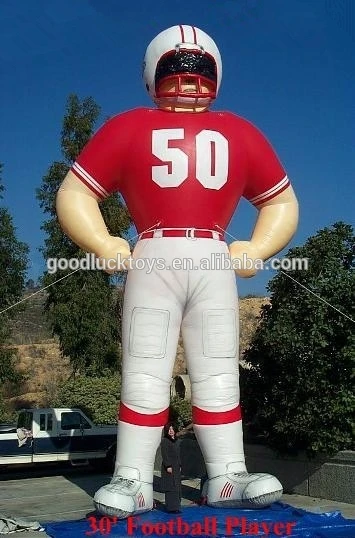 NFL L. A. Rams Apparel Inflatable Yard Bubba Football Player Apparel Gear