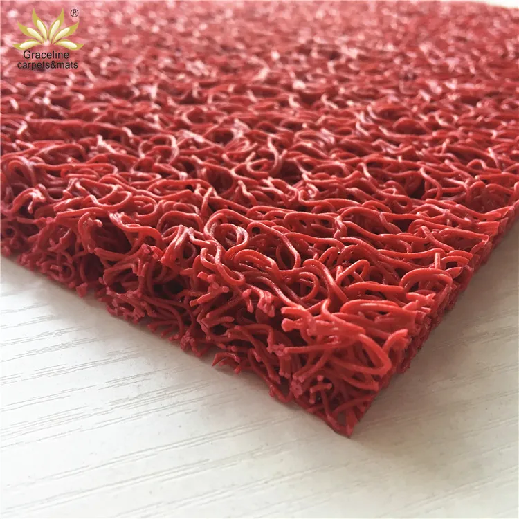 Quality Guarantee Popular Custom Design Pvc Coil Mat Roll Noodle Mat Floor Mat