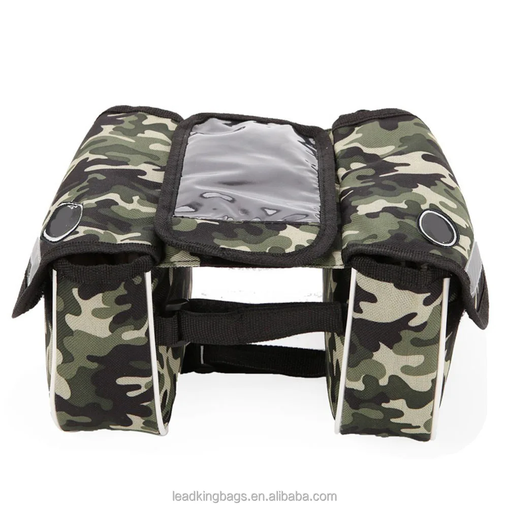 camo bike frame bag