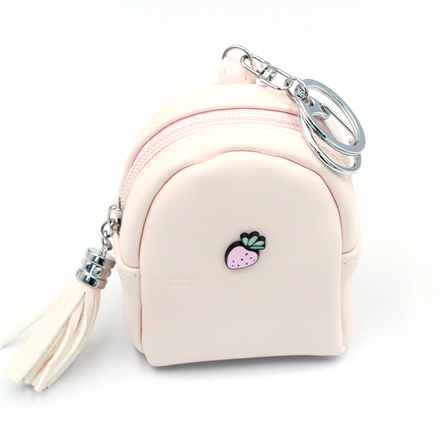Source Fashion Small Backpack Style Korean Coin Purse High Quality Ladies  PU Wallet Wholesale on m.