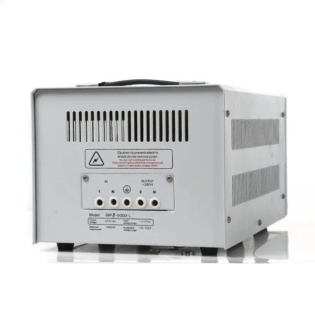Relay Type Lcd Display 80-260V Input 10kva Stabilizer Single Phase 5000 Watt AC Automatic Voltage Regulator