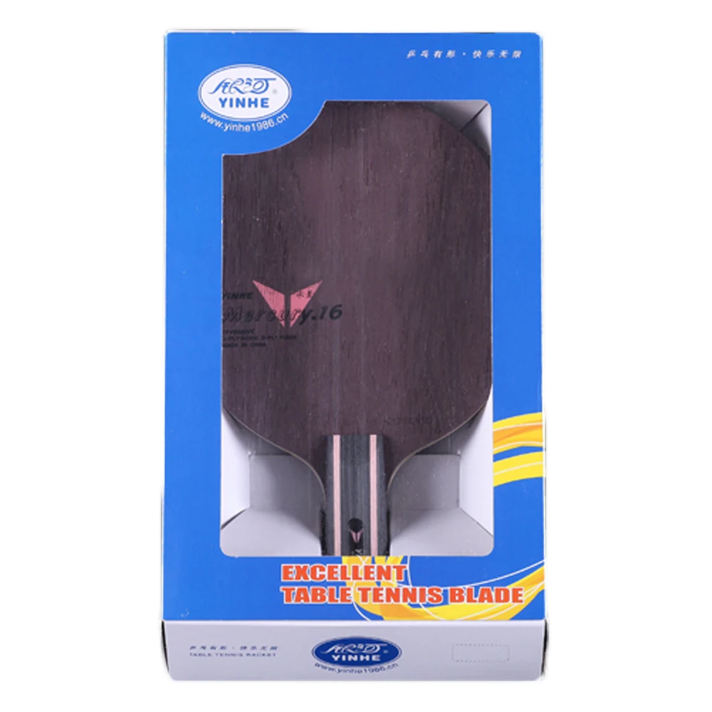 Yinhe Y16 углерода ракетка для настольного тенниса Ракетки 7 слой Быстрая атака дерева пинг понг
