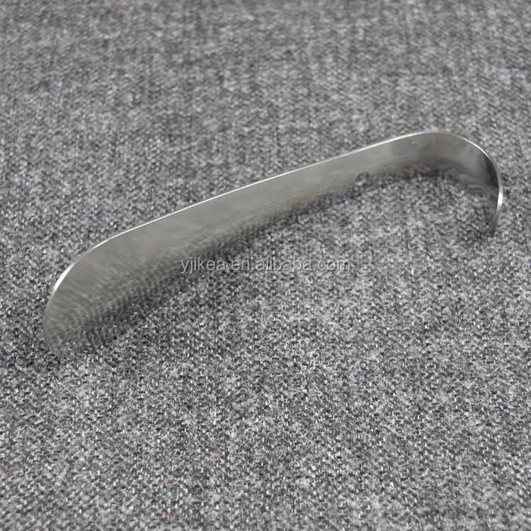 Профессиональный 16 см коленчатый дизайнерский металлический обувной рожок из нержавеющей стали под