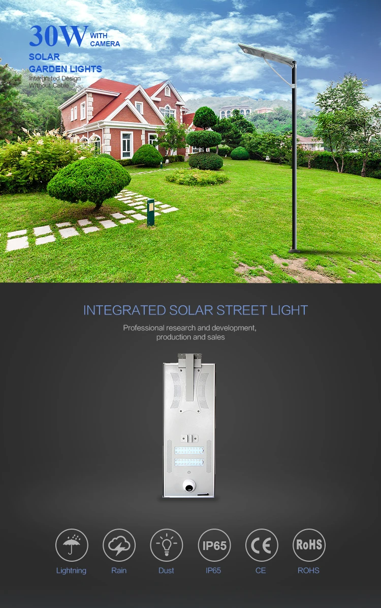 Solar led street light_intergrated solar led street light_all in one solar led street light_Led street light__camera led light_camera light_solar ip camera with led street (1)