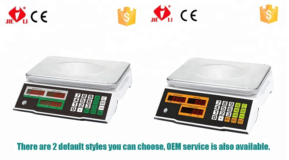 40kg Acs Series Price Computing Scale with USB Port