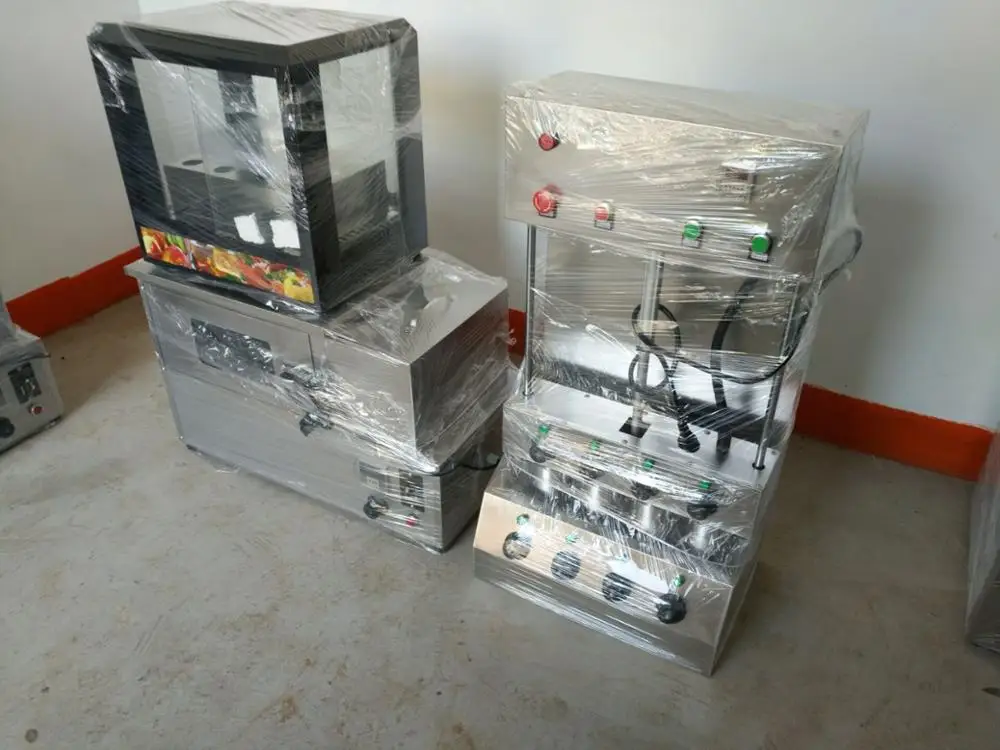 
Конусный дисплей для пиццы/производственная линия для пиццы 