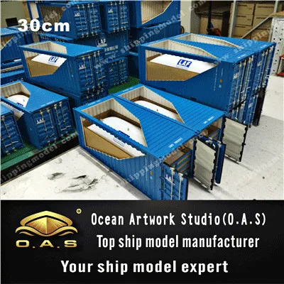 Container Model_1:20 20GP container Flexitank model container scale model