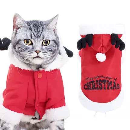 2018 Nuevo Diseño De Navidad Gato Ropa Lindo Reno En Forma De Mantener  Caliente Ropa De Perro - Buy Ropa De Perro De Navidad,Ropa De Gato En Forma  De Reno,Ropa Cálida Para