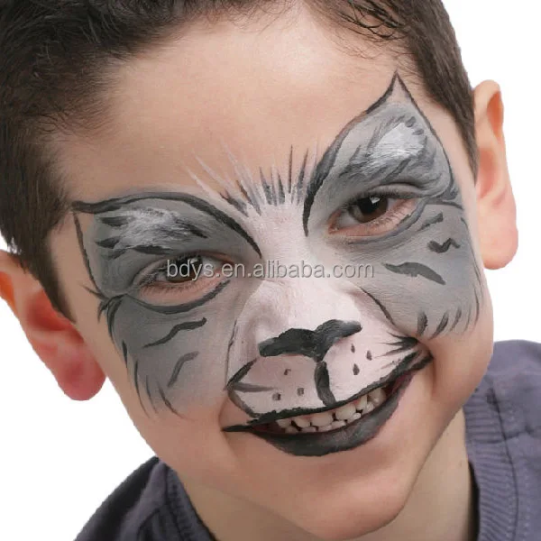 High Quality Design Particular Multicolor Chinese Face Painting Nude Woman Body Face Paint