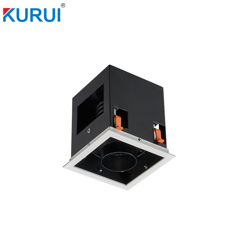 Встраиваемый Регулируемый Квадратный светодиодный светильник для решетки 15 Вт/25 Вт